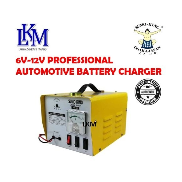 SUMO KING 6V-12V Professional Automotive Battery Charger