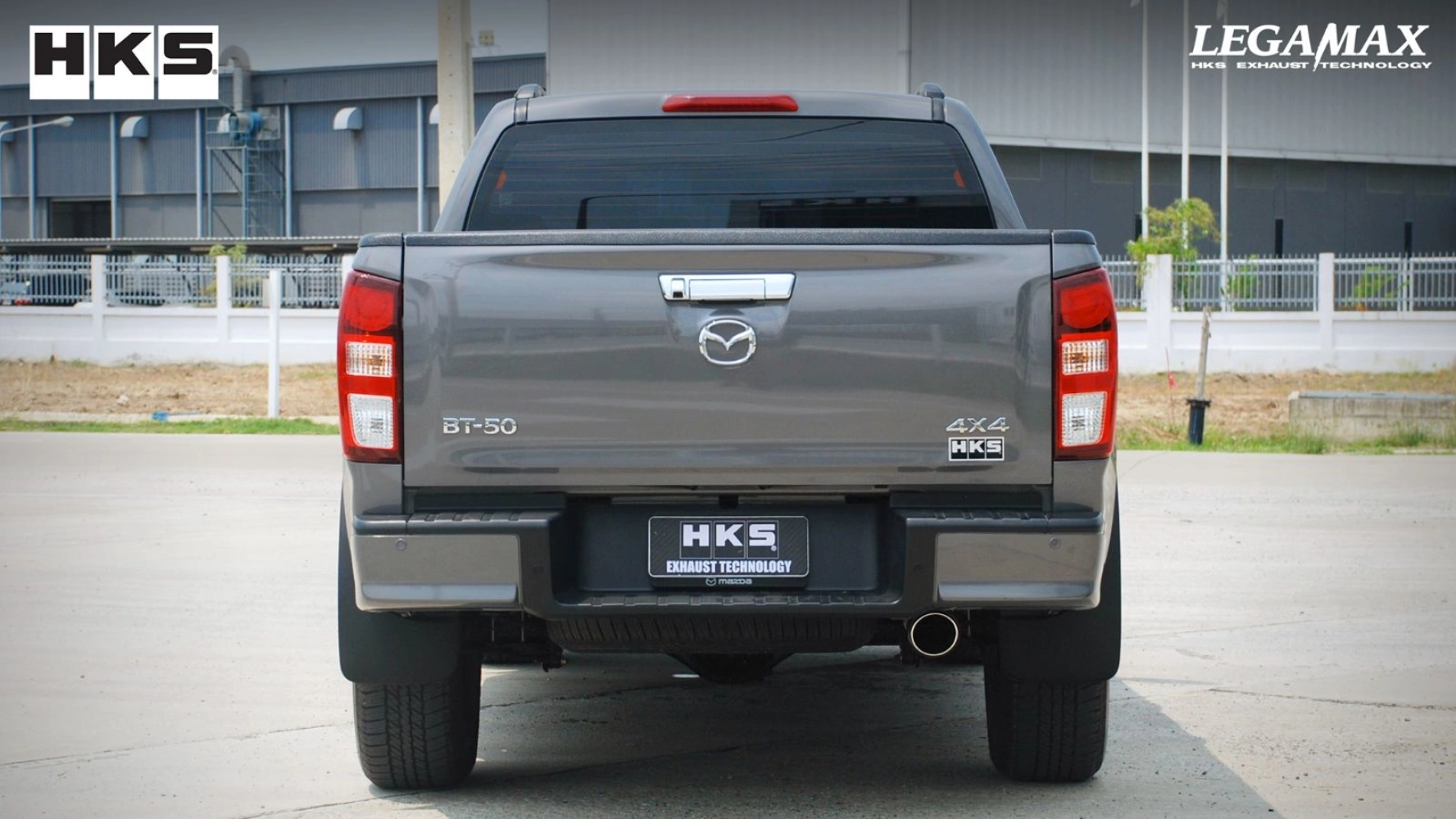 HKS LEGAMAX NEW MAZDA BT50 2021+ Carbon tail