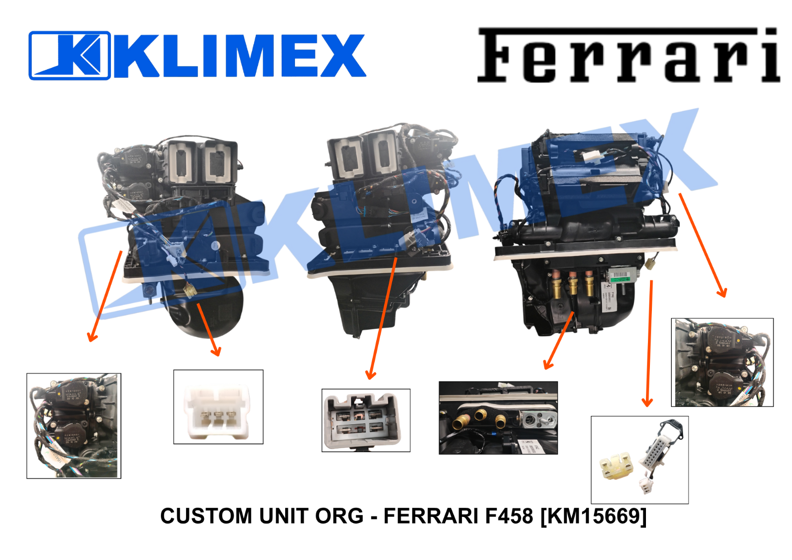 CUSTOM UNIT ORG - FERRARI F458 [KM15669]