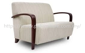 Fabric Office Sofa - FOS-006-2S-C1 - CONNEXION - 2 Seater Sofa