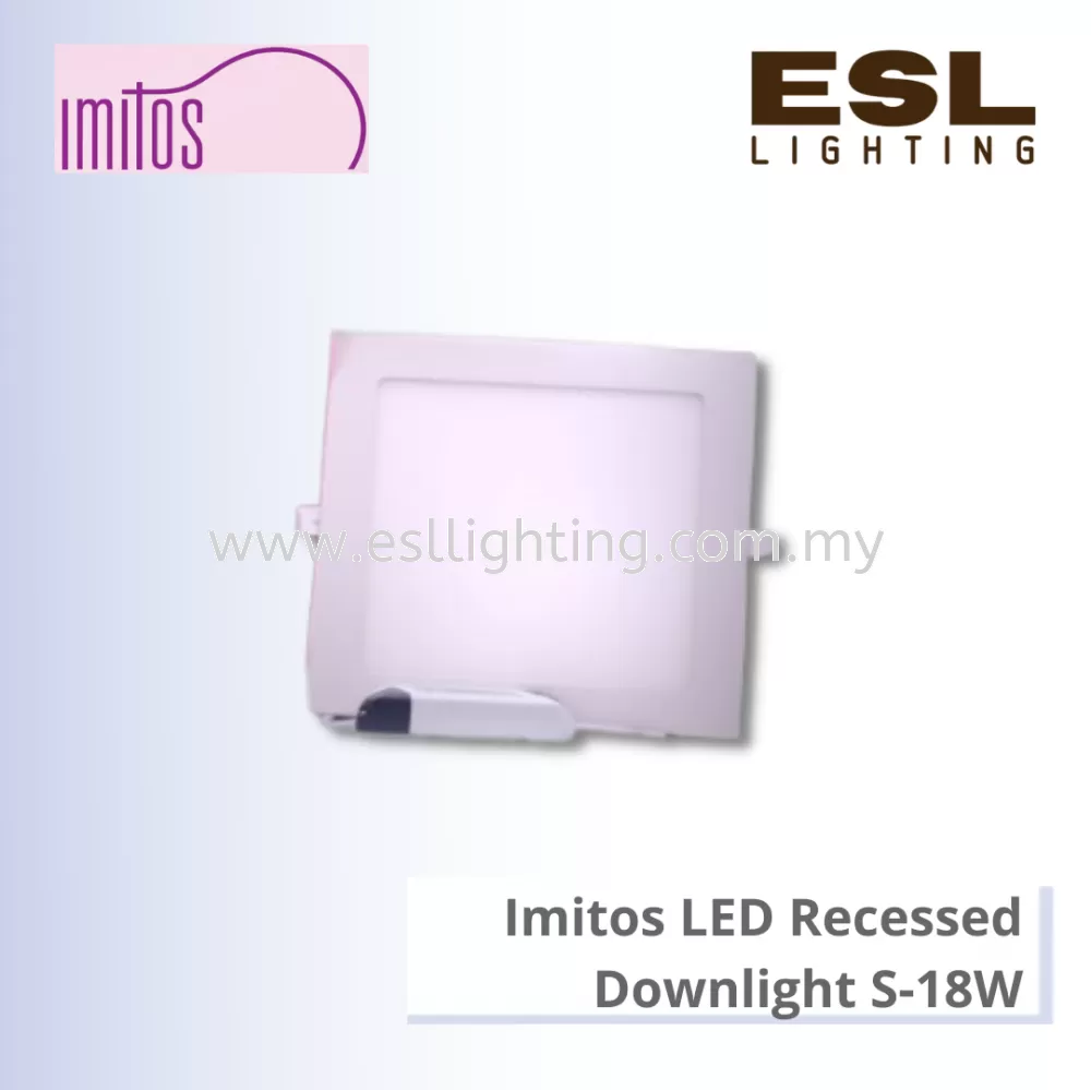 IMITOS LED Recessed Downlight S-18W - LED-DL-S-18W聽[SIRIM]