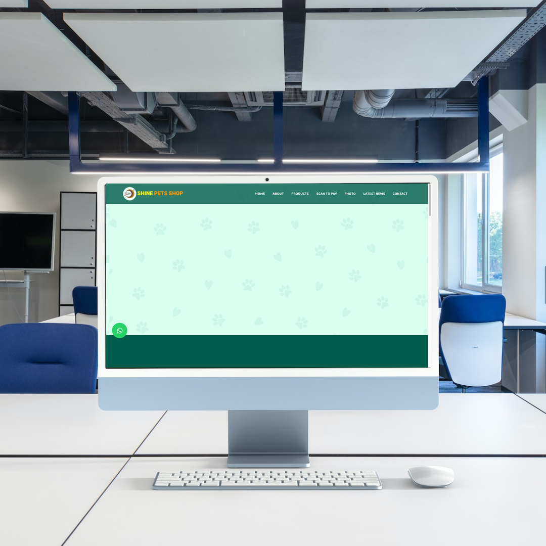 Shine Pets Shop Website Design & SEO Case Study | Melaka