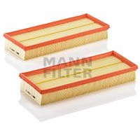 Original MANN-FILTER Air Filter C 3698/3-2 - For VOLVO CARS 240 2.0