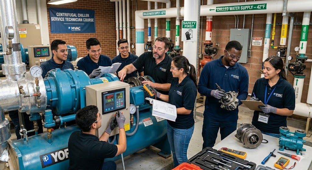 Centrifugal chiller service technician course