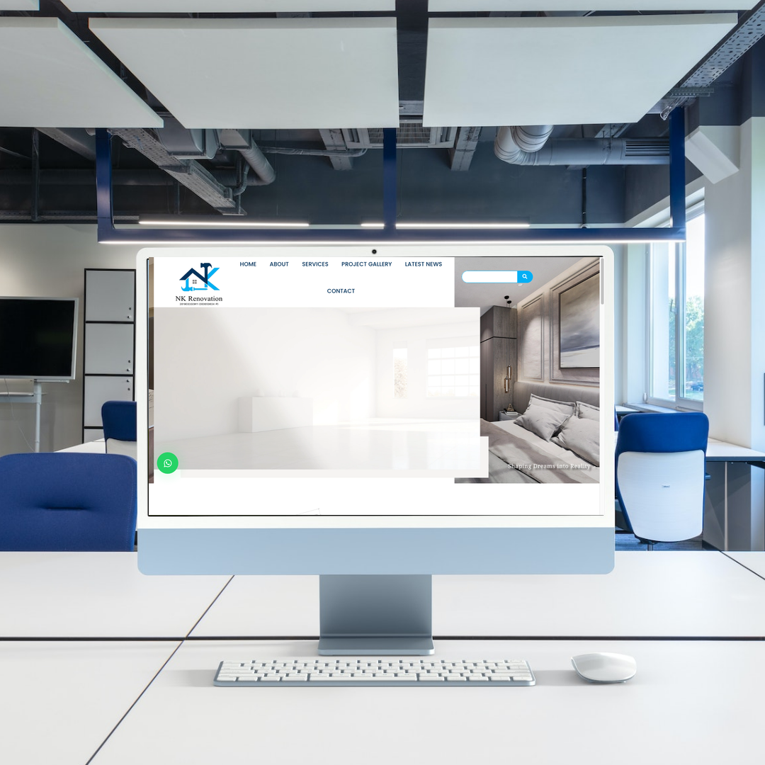 Nkrenovation Website Design & SEO Case Study | Interior Design & Renovation Contractor in Kuala Lumpur