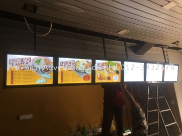 MAGNETIC MENU LIGHTBOX (SHELL BUKIT TINGGI 2, 2022, BUKIT TINGGI)