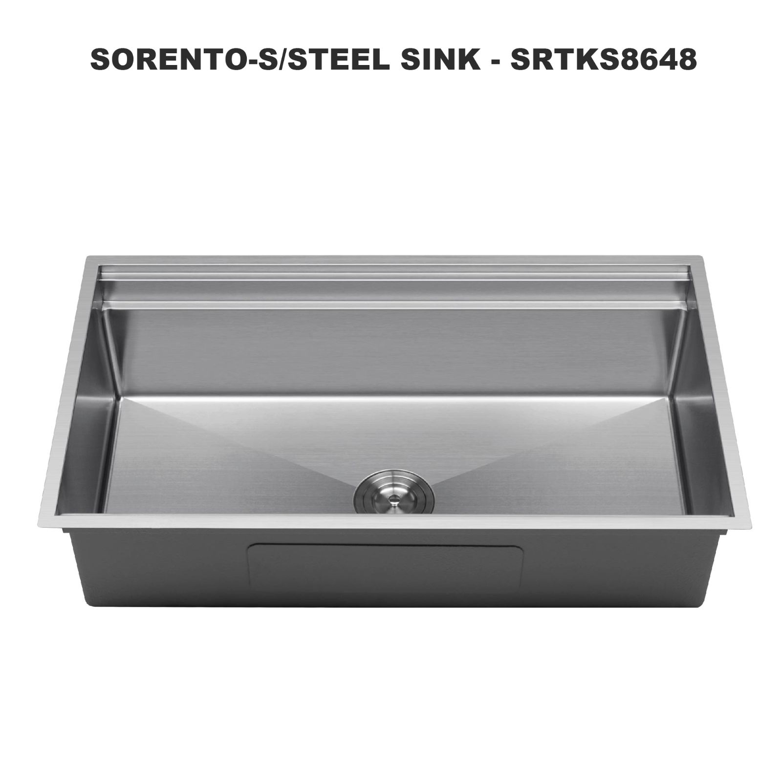 SORENTO STAINLESS STEEL SINK SRTKS8648
