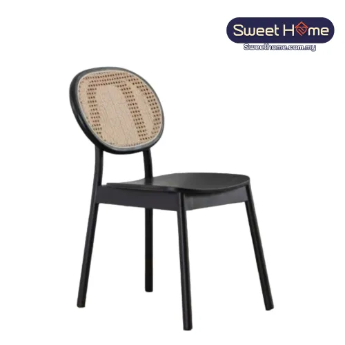 Rattan Wood Cafe Dining Chair | Cafe Furniture