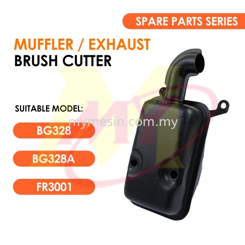 Brush Cutter Exhaust / Muffler BG328 Series Tenaka Taneka Mesin Rumput BG328 Series