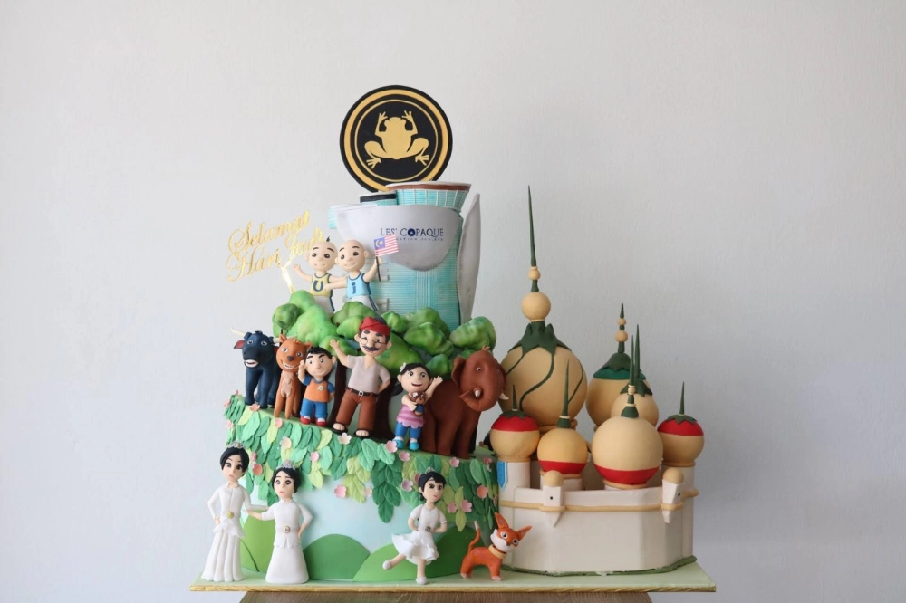 Upin Ipin Cake