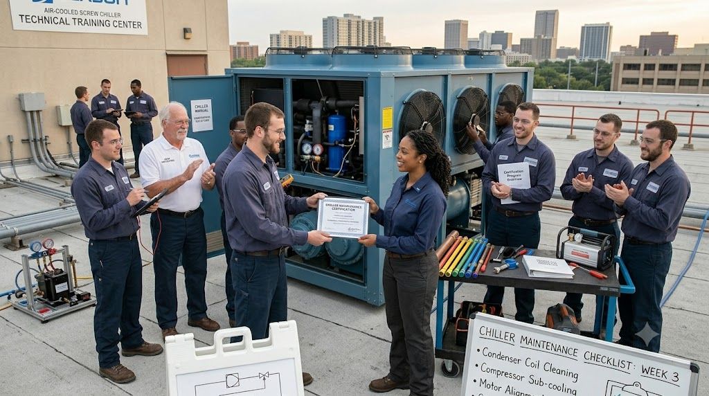 Chiller maintenance certification