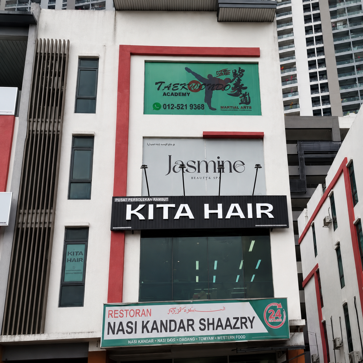 Shop Lot Signage Installation Klang Selangor Malaysia