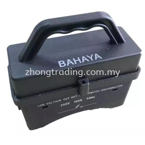 63/100Amp Cut Out c/w Handle - Bahaya