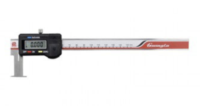 GUANGLU Digital flat-head internal groove calipers
