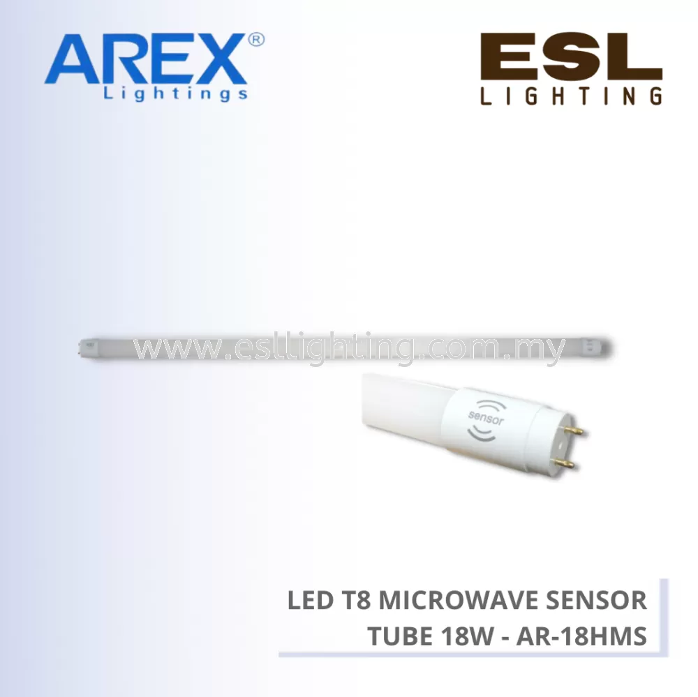 AREX LED T8 MICROWAVE SENSOR TUBE 18W - AR18HMS
