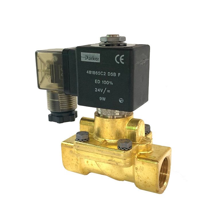 Parker Brass Solenoid Valve