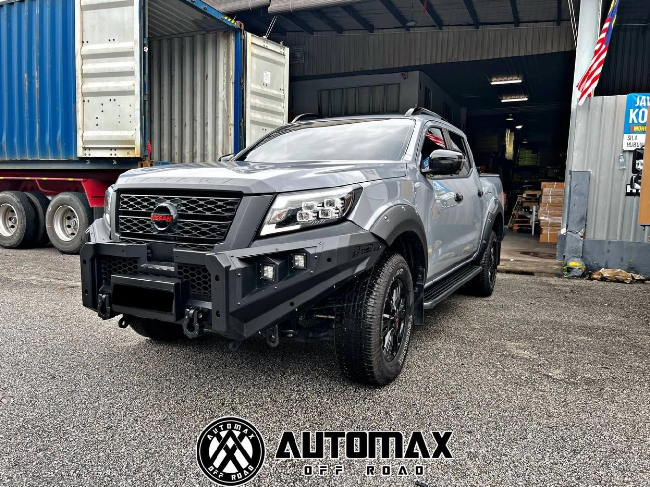 EAGLE 4X4 NISSAN NAVARA PRO 4X V3 FRONT BAR