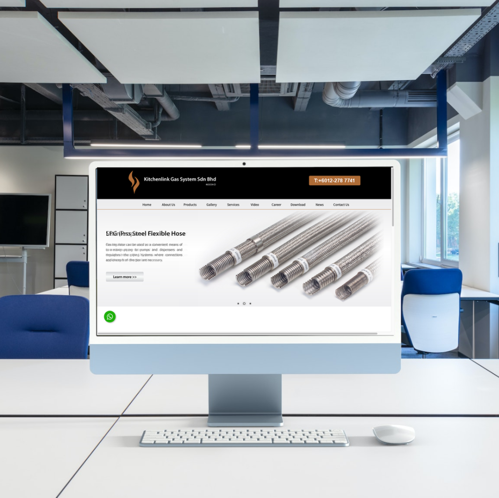 Gas Piping System Service Web Design | SEO | Digital Marketing | Kuala Lumpur