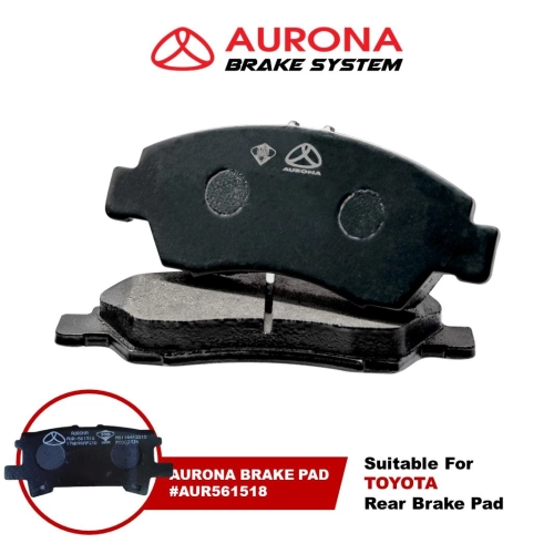 Aurona Brake Pad AUR561518 Rear Harrier