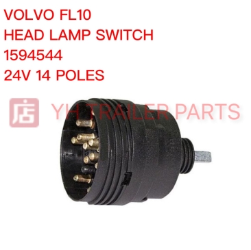 HEAD LAMP SWITCH 24V 14 POLES