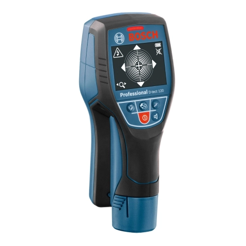 Bosch D-Tect120: Multi Material Detector, Depth Max. 120mm, 0.5kg