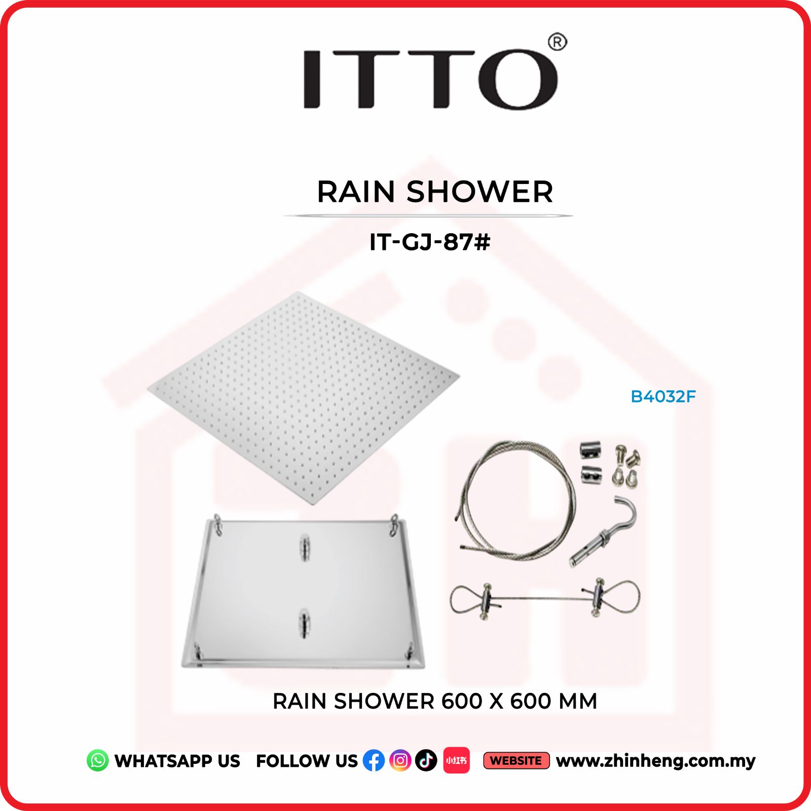ITTO RAIN SHOWER  IT-GJ-87#
