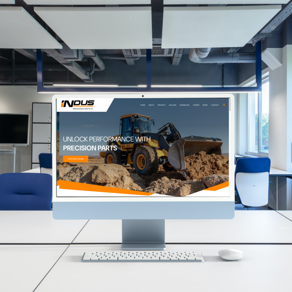 Heavy Duty Equipment Parts Website Design & SEO Case Study | Kuala Lumpur