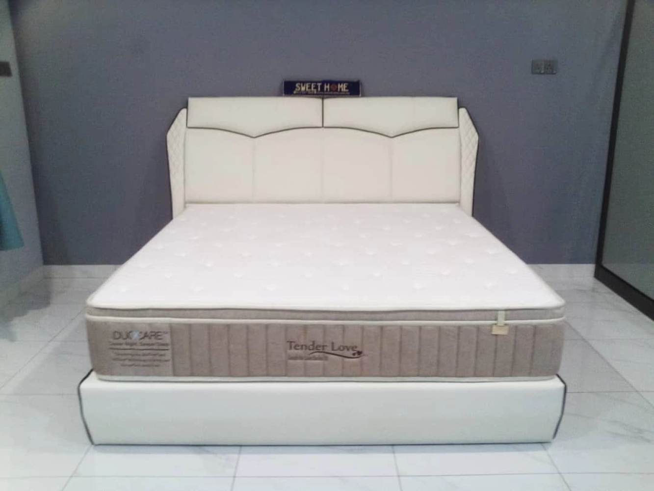 Goodnite Tender Love Queen Mattress | Premium Queen Size Bed frame Custom Made | Katil Tilam Promosi Raya 2023 | Penang Furniture Shop | Bertam | Sungai Petani | Ipoh | Johor Bahru