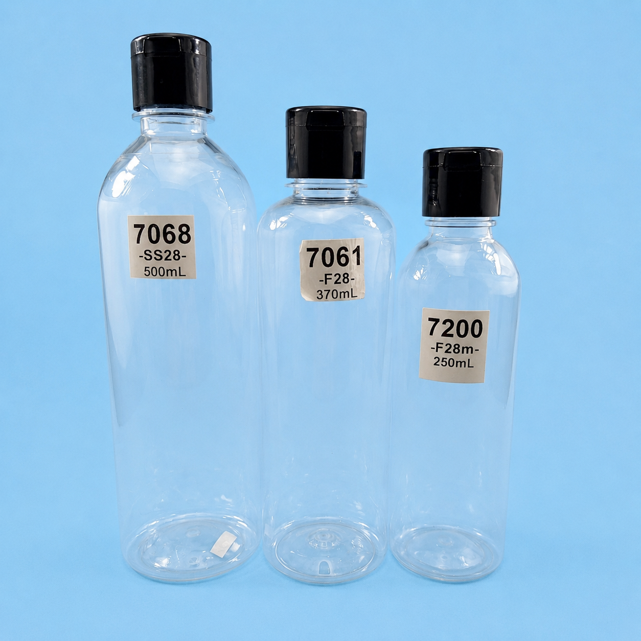 250-500ml Shampoo Bottle : 7068 & 7061 & 7201