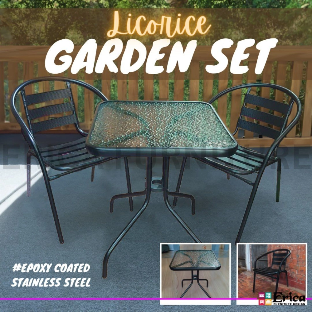 1+2 Aluminum Garden Set