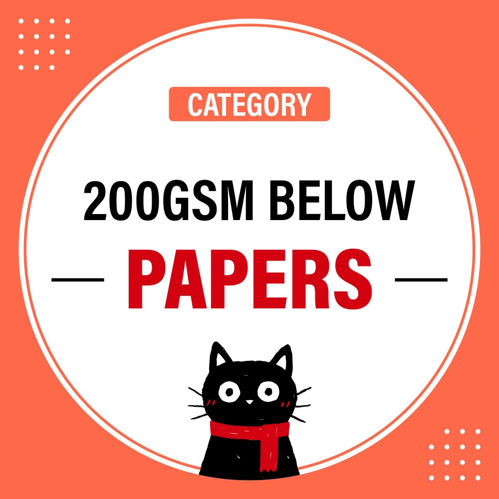 Paper (below 200gsm)