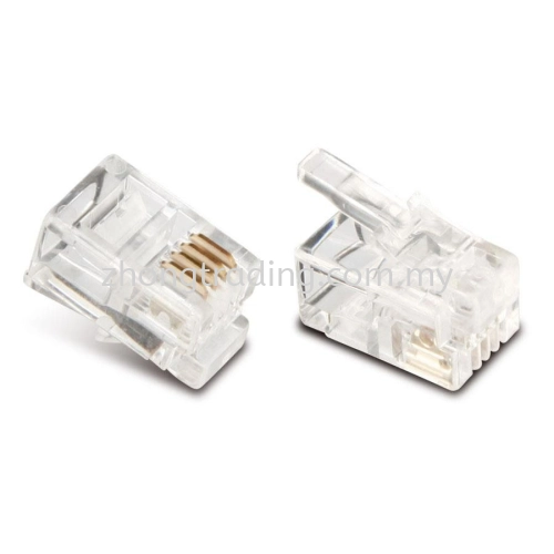 Telephone Plug 6P 4C