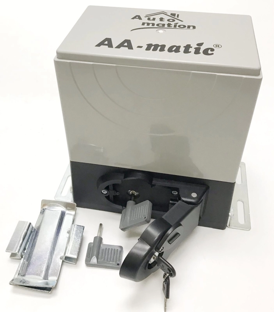 AA-Matic 240 AC Sliding Motor Autogate for 800kg Gate (Metal Gear) - Full Set