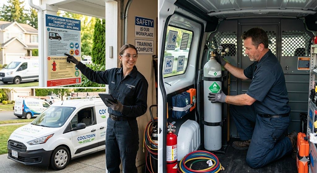 hydrocarbon refrigerant transport safety regulations