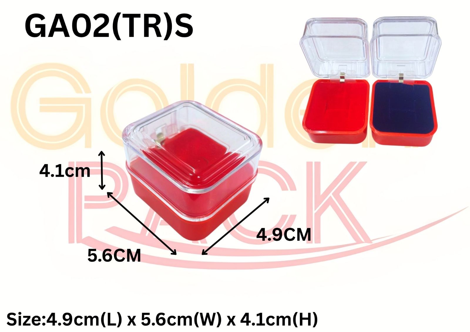 GA02TR(S)-Jewellery Plastic Box