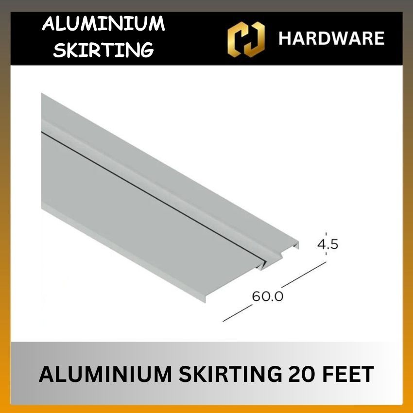 GYPSUM C807 (NA )SKIRTING 20' / ALUMINIUM SKIRTING 20 FEET