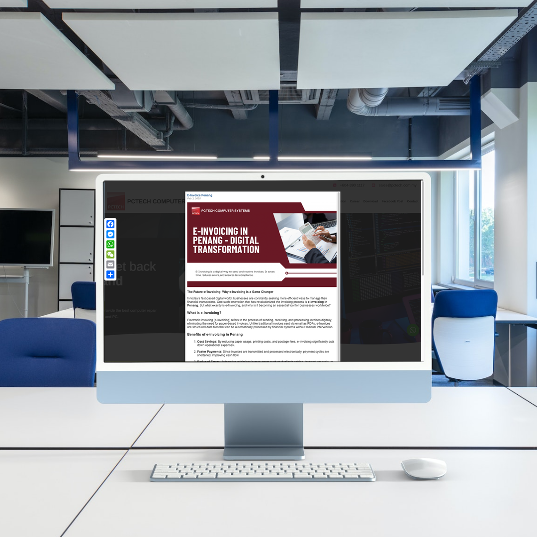 PCTECH Computer Systems Website Design & SEO Case Study | Best Computer Shop In in Penang