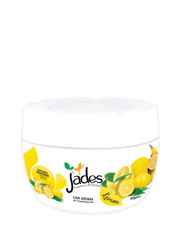 Jades Car Aroma Gel 90gm - Lemon (Air Freshener Car)