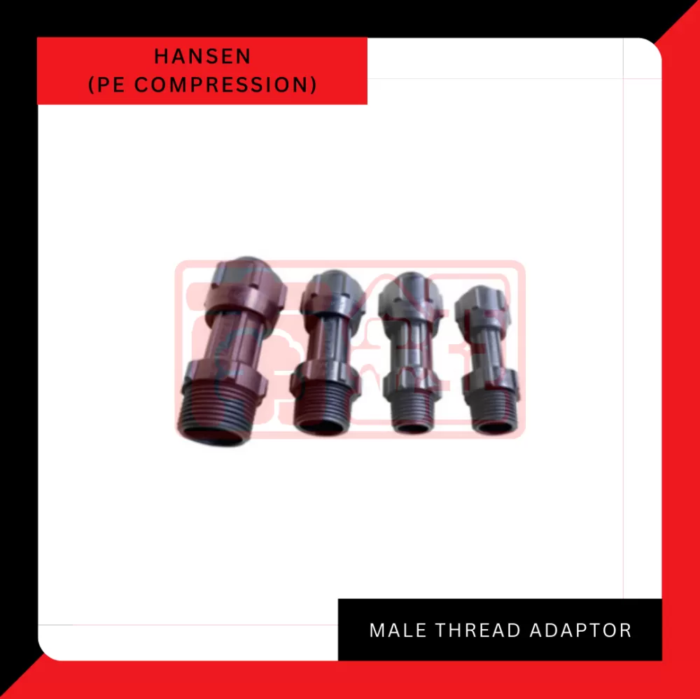 Hansen Male Thread Adaptor