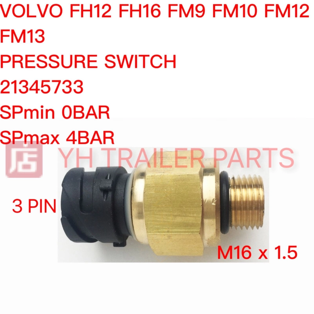 PRESSURE SWITCH VOLVO 21345733