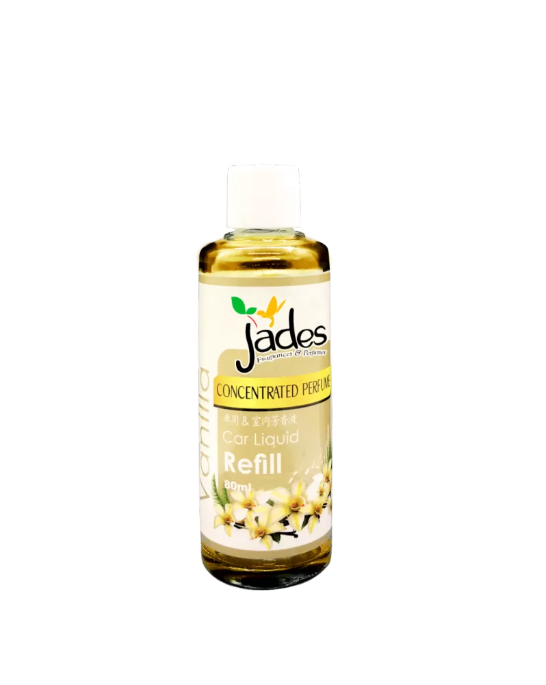 Jades Concentrated Liquid Perfume 80ml - Vanilla (Air Freshener Car)