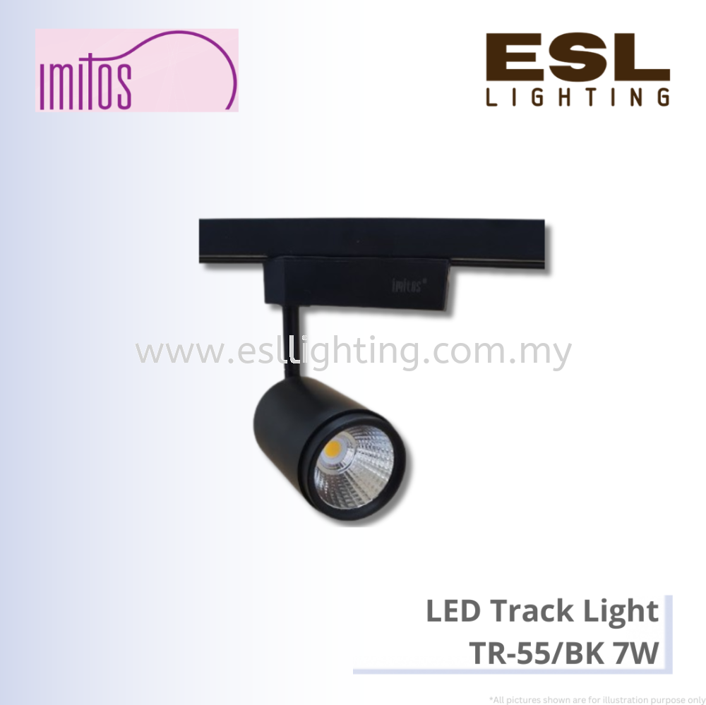 IMITOS LED Track Light - TR-55/BK 7W