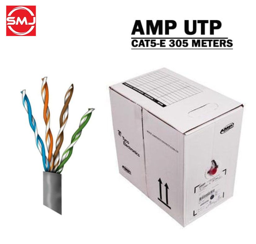 AMP CAT5e Unshielded Twisted Pair Cable (UTP) Network Cable (305M)