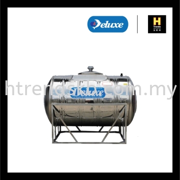 Deluxe 304 Stainless Steel Water Tank / Tangki Air (Horizontal With Stand)