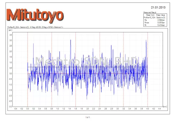 Mitutoyo SJ-500 Surftest Portable Surface Roughness Tester