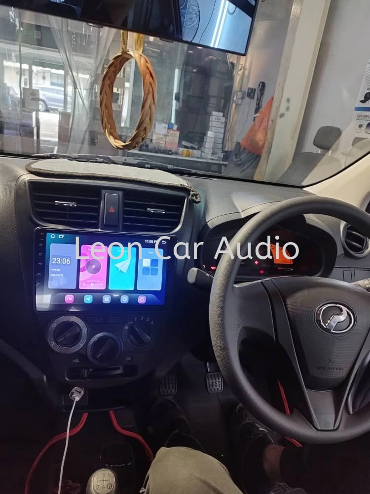 perodua axia oem 9" android wifi gps system player