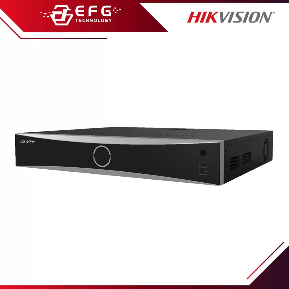 DS-8808NXI-K2/SP 8-ch 1U K Series AcuSense 4K NVR