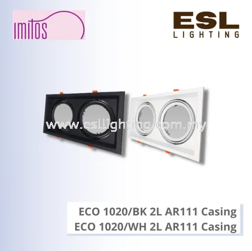 IMITOS ECO 1020/BK 2L AR 111 CASING / ECO 1020/WH 2L AR 111 CASING