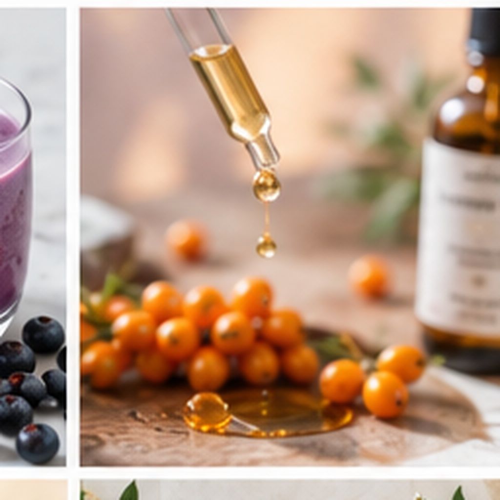 Sea Buckthorn Berry Smoothie Wellness Drink