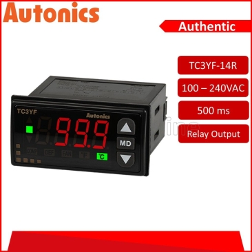 Autonics TC3YF Temperature Controllers DINW72 x H36mm Freezing Defrost TC3YF-11R TC3YF-14R TC3YF-21R TC3YF-24R TC3YF-31R TC3YF-34R